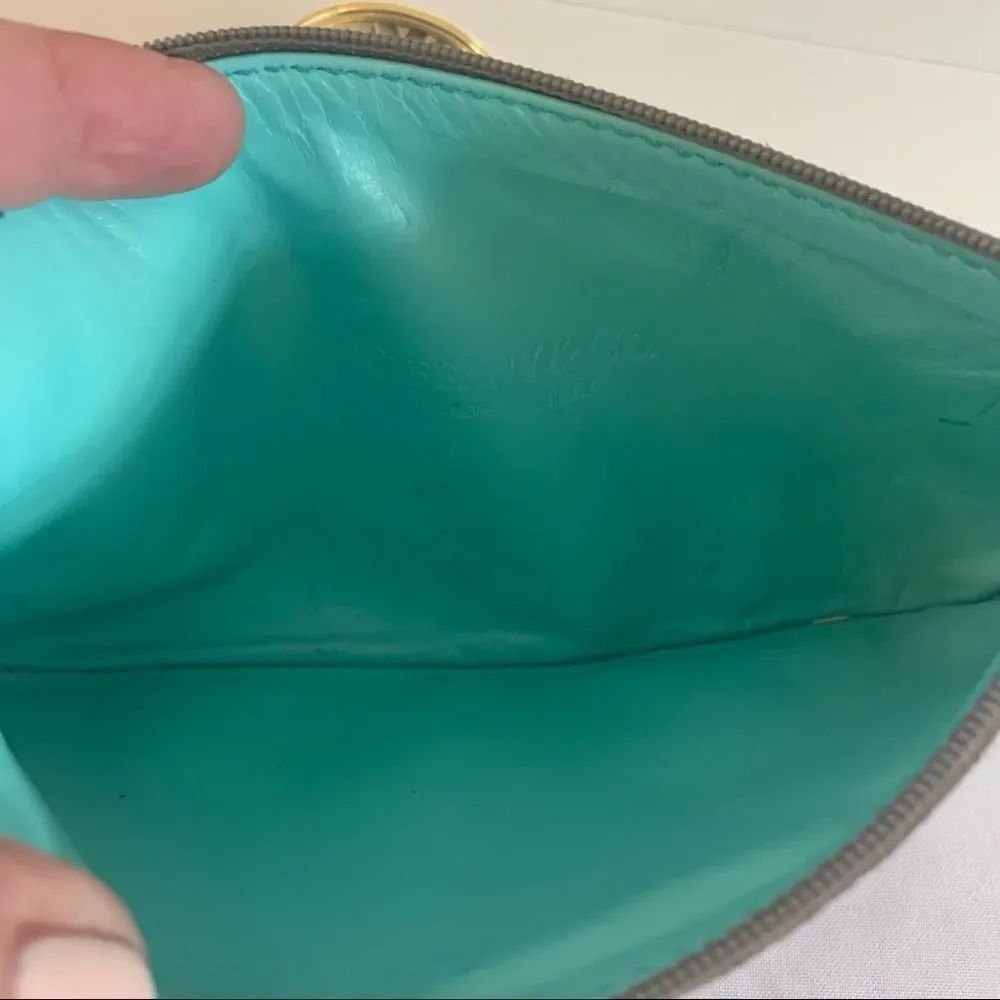 Tiffany & Co. Reversible Pewter Suede/Leather - Picture 9 of 12
